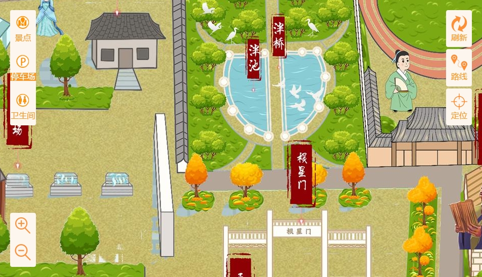 永安手绘地图景区语音讲解导览系统：智慧景区建设的基石